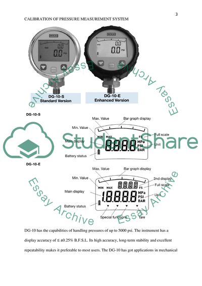 Instrumentation System Assignment