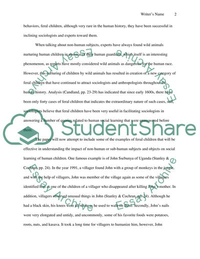 Medication for feral child picture