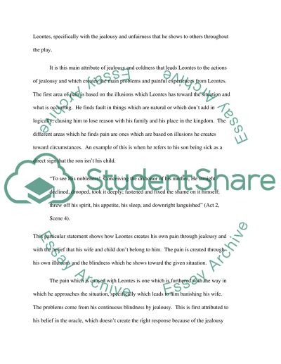 Shakespeare: The Winters Tale