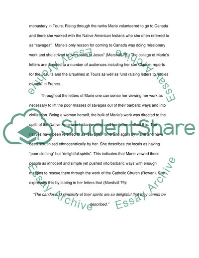 The Selected Letters of Marie de LIncarnation