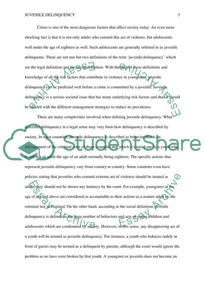 How to Reduce the Prevalence of Juvenile Delinquency