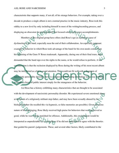 Examples of Personality Disorders