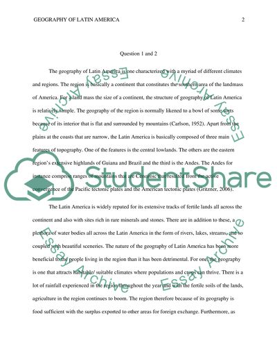 Geography of Latin America