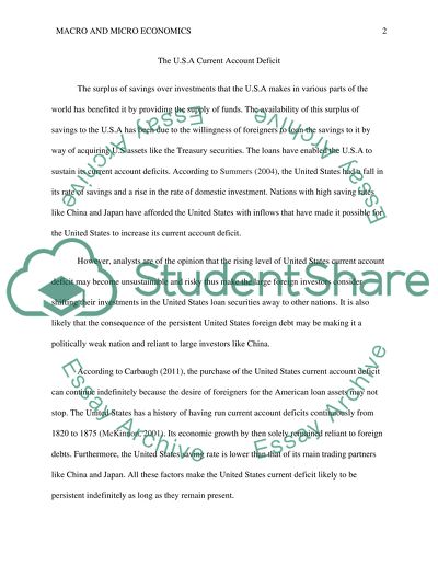 Can the United States Continue to Run Current Account Deficits Indefinitely