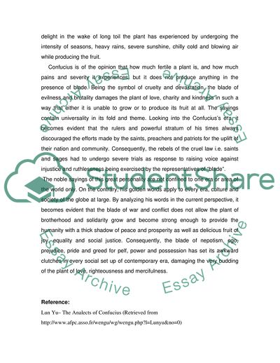 Confucius Noble Teachings