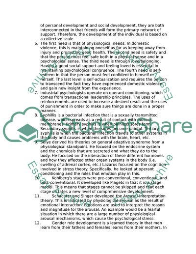 Behavioral Psychology Assignment