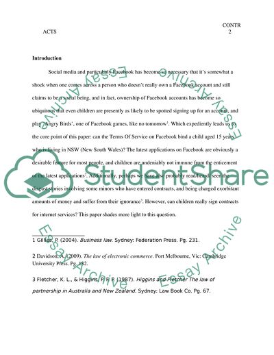 Can Children Really Sign Contracts for Internet Services