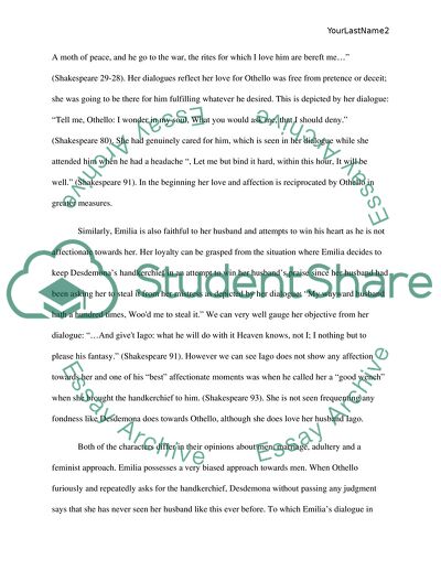 Othello by Shakespeare