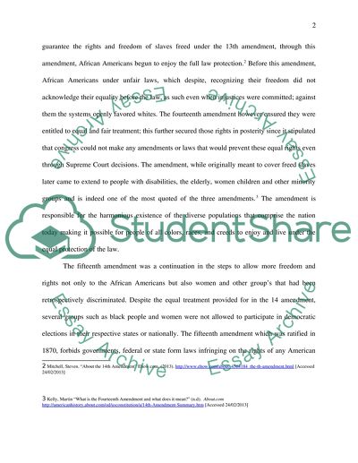 13th amendment essay