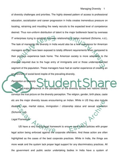 Diversity in Organizations