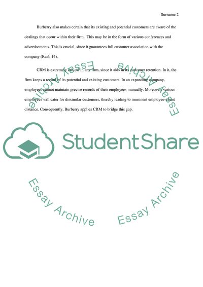 Burberrys Angela Ahrendts and CRM