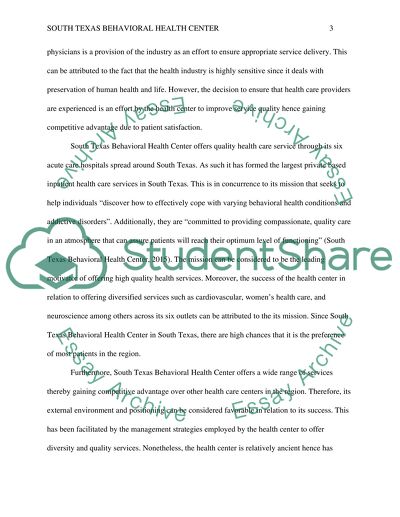 South Texas Behavioral Health Center