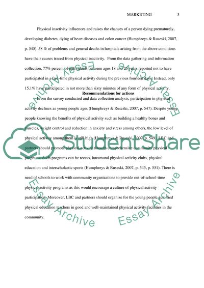 The Problem of Physical Inactivity