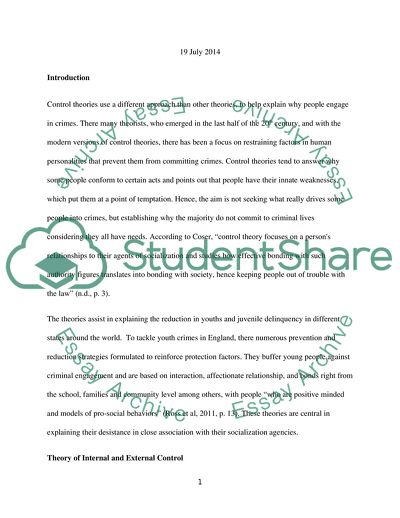 Why Is It That Most People Do Not Engage in Criminal Activities