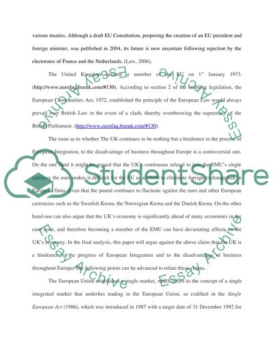 European Business Environment