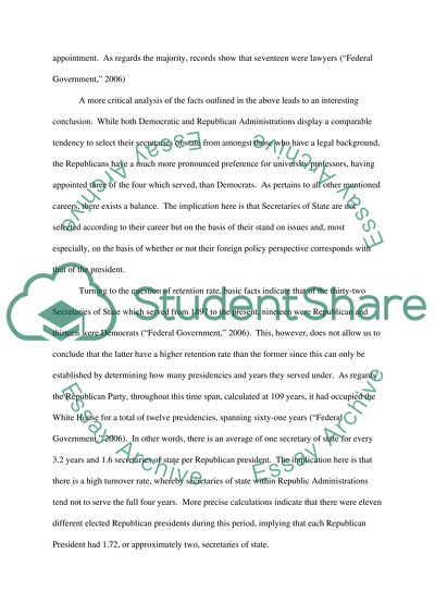 The Renaming of the Department of Foreign Affairs