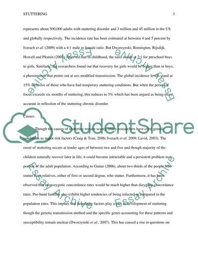 Stuttering essay picture