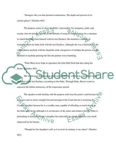 What Attitude does reflect the poem The Last Duchess, composed by Robert Browning