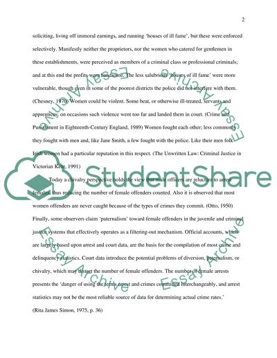 Crime and Criminal Justice