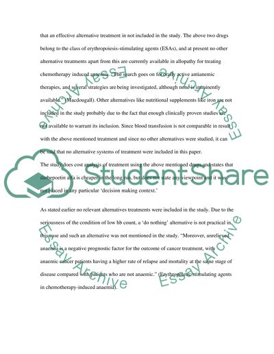 Health economic evaluation