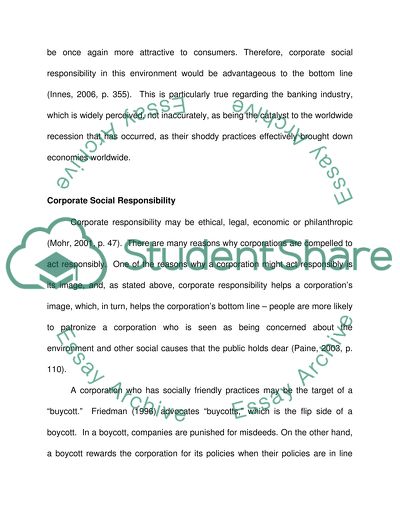 Corporate Social Responsibility in Banks