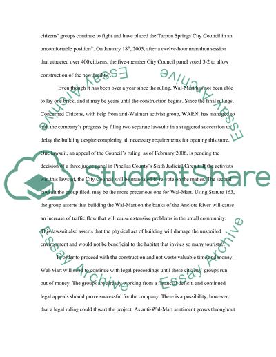 Wal-Mart to open new Super center in Tarpon Springs, Florida