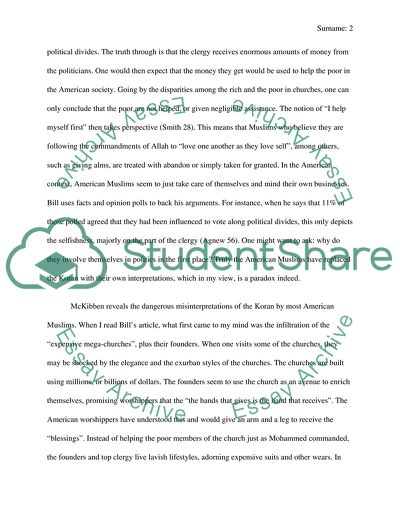 The Increasing Involvement of the Clergy in Politics