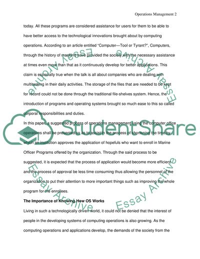 Utilizing Computer Operations in Recruitment