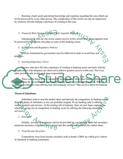 Individual Assignment 1 Implementation of the Porters Five Forces Model