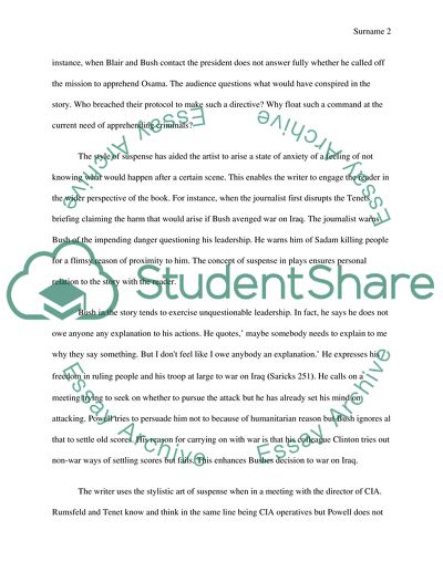 Stuff happens single response