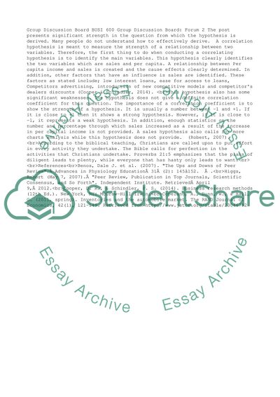 Group Discussion Board Analysis