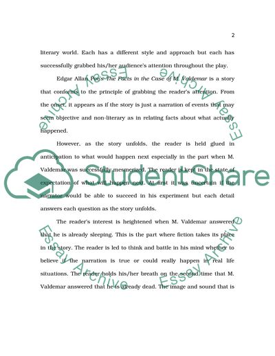 The Unique Features of a Short Story