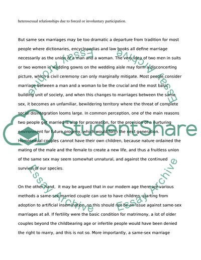 The Flourishing Same-Sex Communities