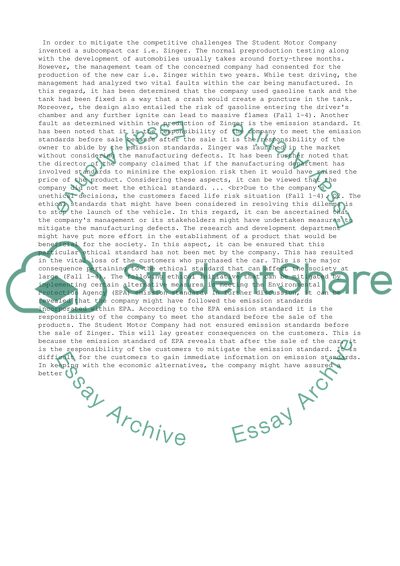 The Student Motor Company