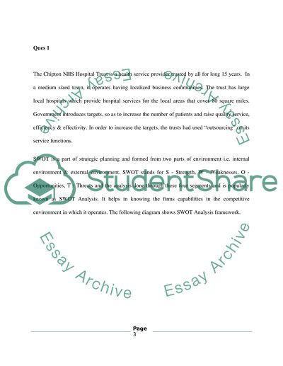 The Chipton NHS Hospital Trust