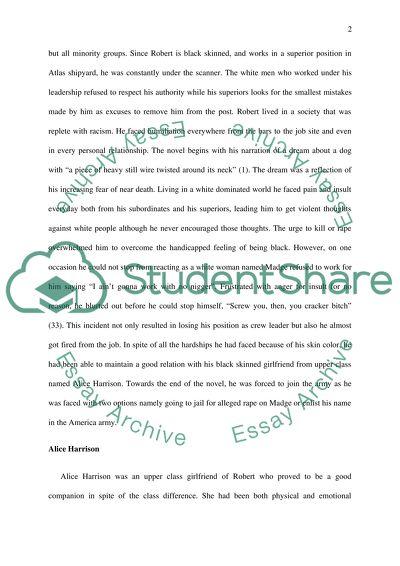 Through the Lens of Two Characters from Chester Himess If He Hollers Let Him Go