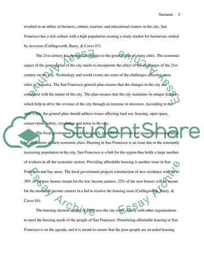 San Franciscos General Plan