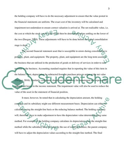 Coporate Accounting Research Paper