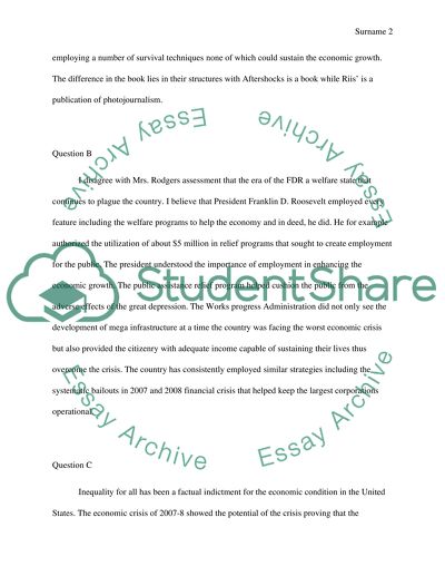 American History Questions