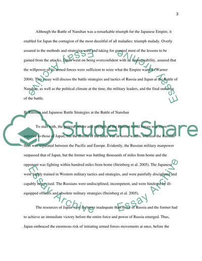 The Battle of Nanshan