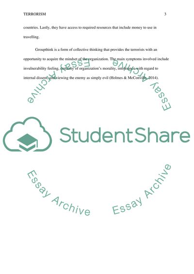 Seven Motives of Terrorism