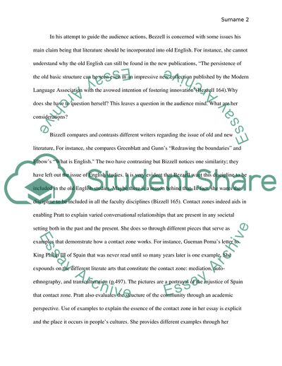 Discovery Draft on Pratts Researched Writing