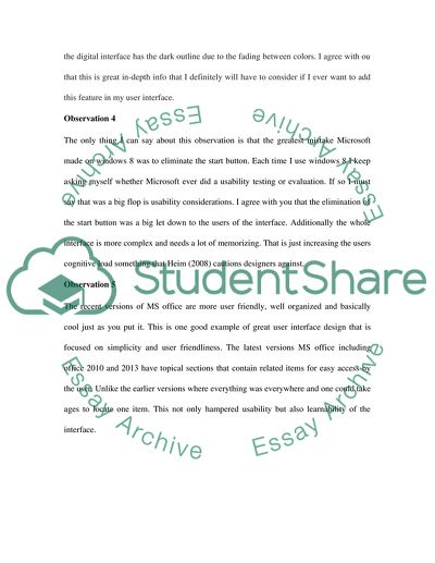 HCI Reading Journal- Peer Review #3