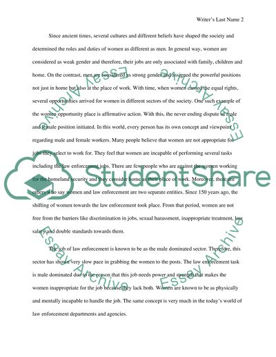 Genetically Modified Food Essay Thesis Why Women Should Not Be Able To Work In Law Enforcement Essay Writing Format For High School Students also English Essay Topics Why Women Should Not Be Able To Work In Law Enforcement Essay Essays About Health