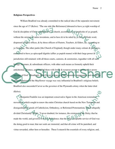 Religious Perspectives in Nation Building