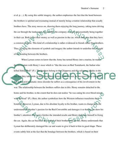 Symbolism in The Red Convertible by Louise Erdrich