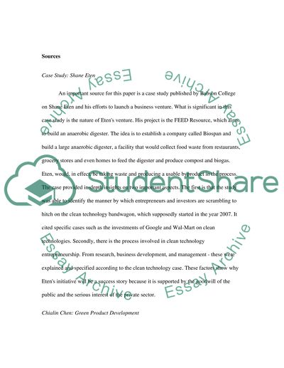 The Case for Clean Technology