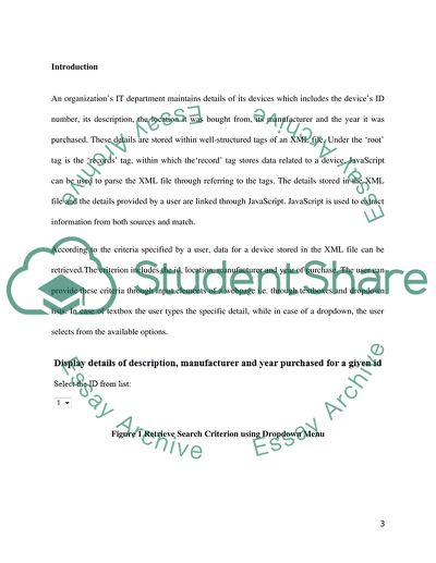 Javascript in XML File