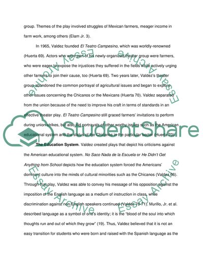 Luis Valdez and El Teatro Campesino