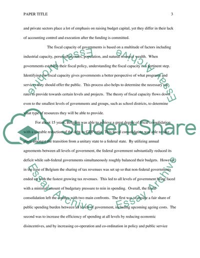 PUBLIC FINANCIAL MGMT